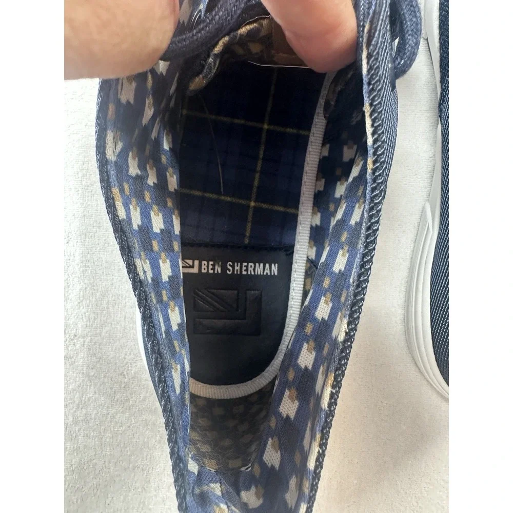 Ben Sherman Bristol Navy Chukka Sneaker Men's‎ Size 9.5 Casual Shoes